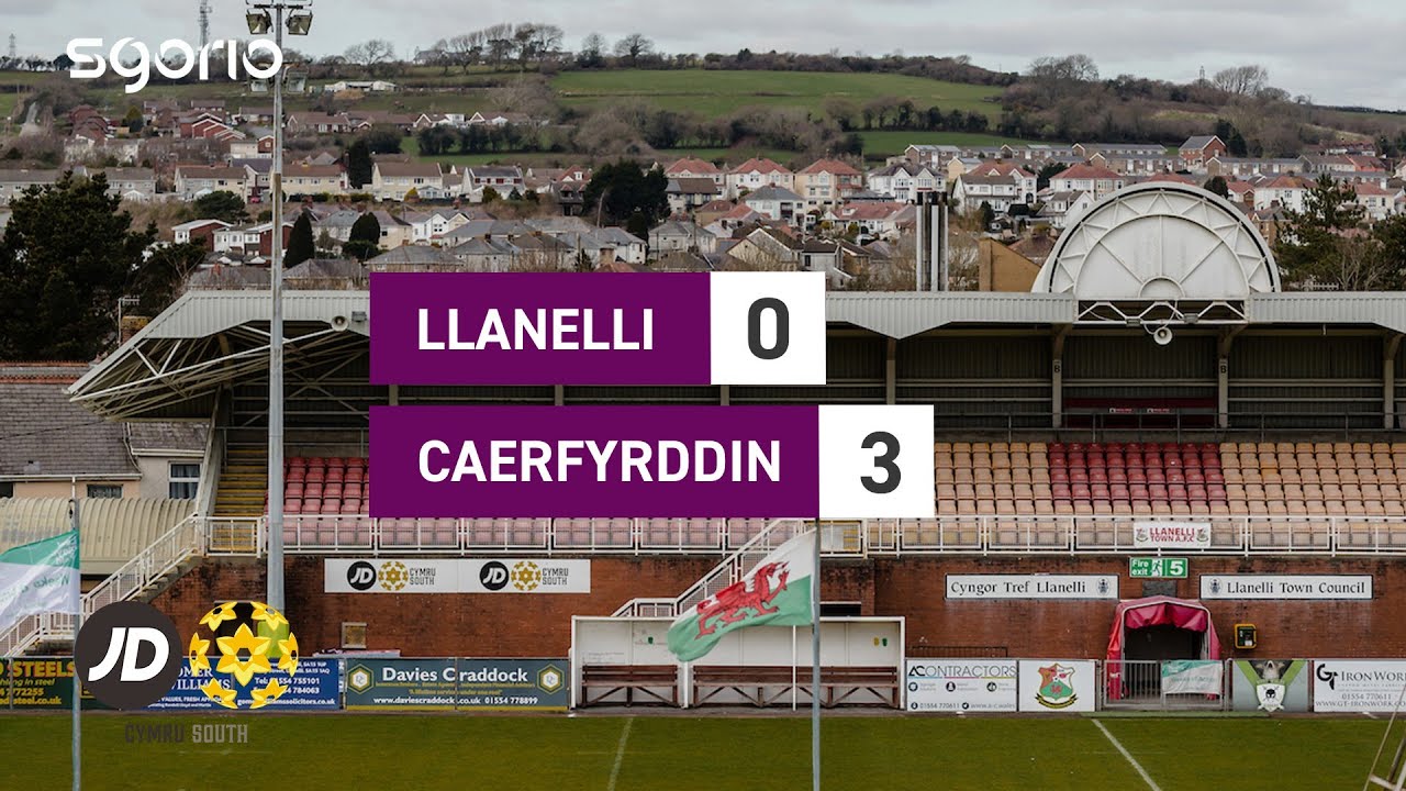 Uchafbwyntiau ac ymateb | Llanelli 0-3 Caerfyrddin