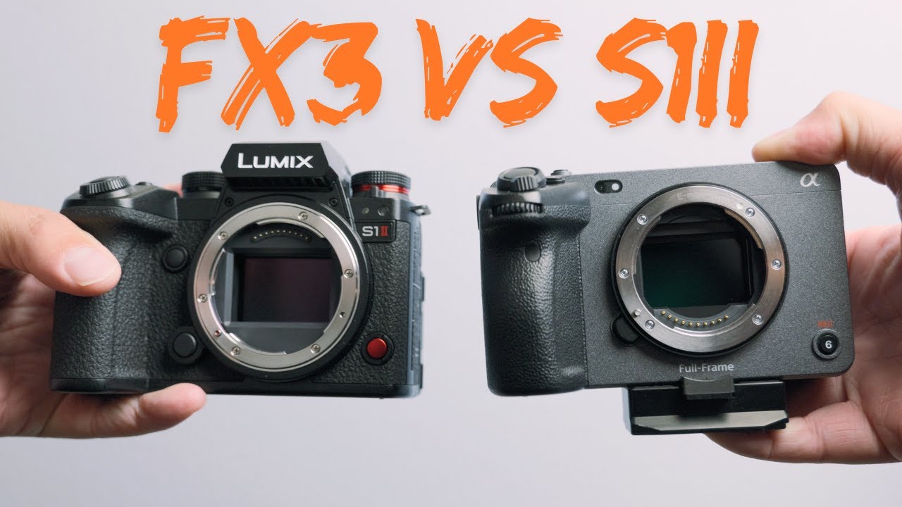 Panasonic Lumix s1ii vs Sony FX3 | What's best for you?