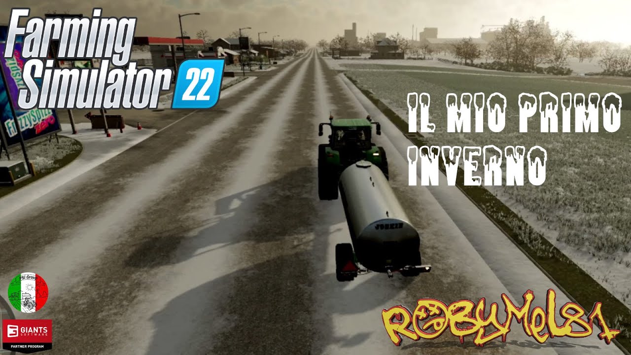 FARMING SIMULATOR 22 - ITA - MADE IN USA - 03 - Il Mio Primo Inverno