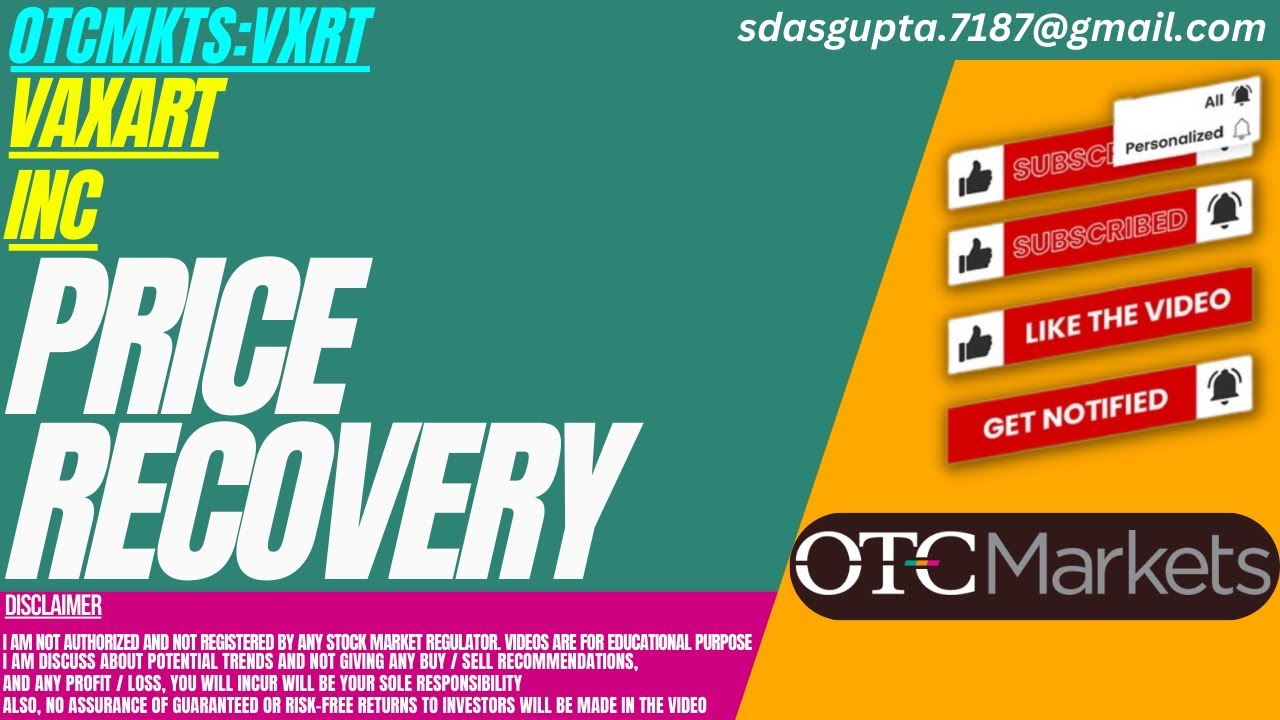 VXRT STOCK : PRICE RECOVERY | VAXART STOCK