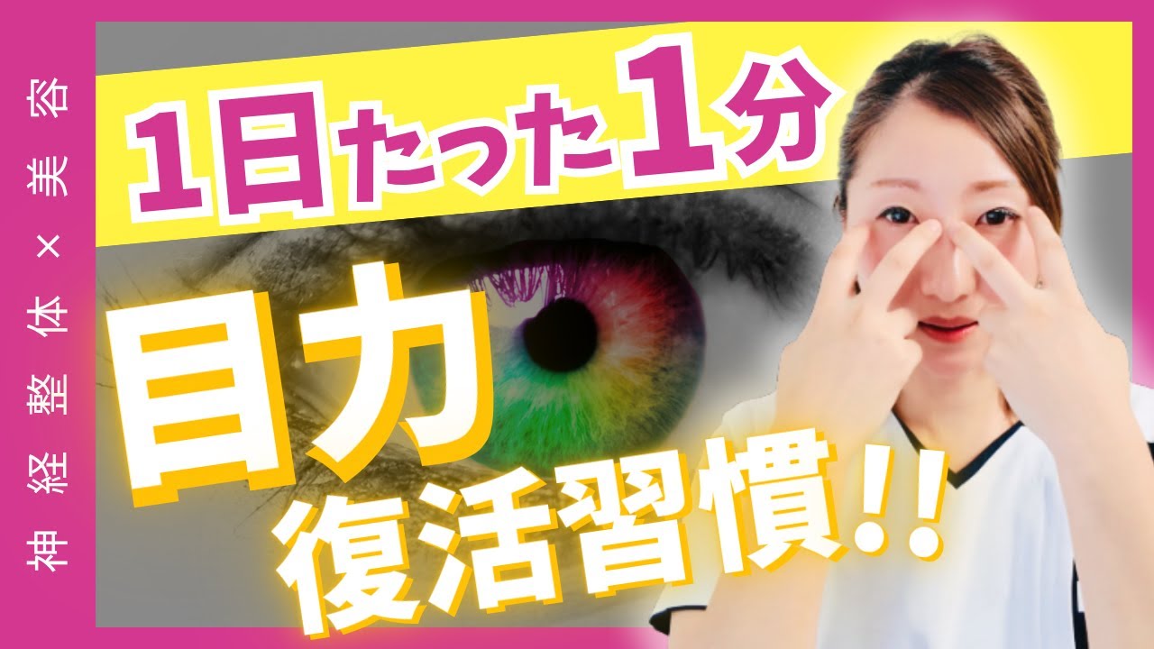 It only takes 60 seconds! A habit to restore your eye power! #NeuronMedicalTherapy