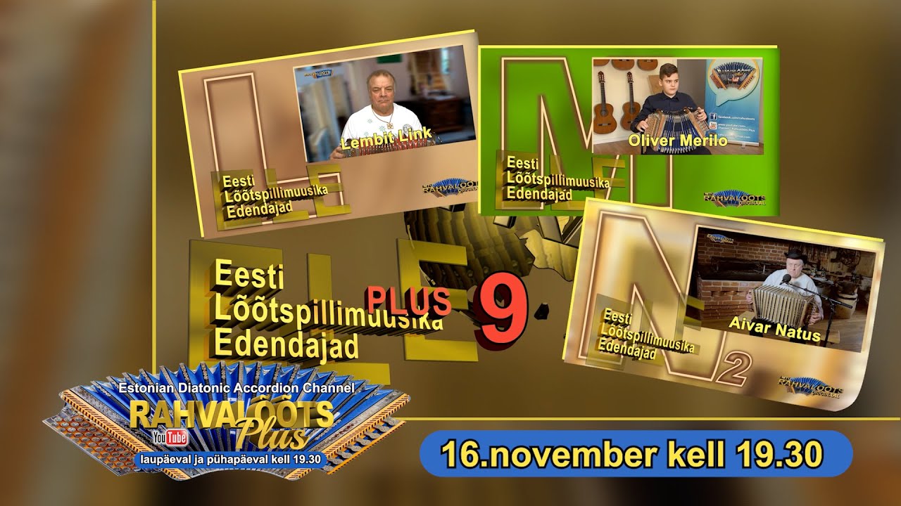 16.11.25.   ELE+ 9.  L.Link. O.Merilo ja A. Natus.   ESMAESITUS