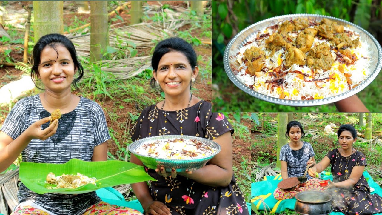 ಹಳ್ಳಿ ಸ್ಟೈಲ್ ಚಿಕನ್ ಬಿರಿಯಾನಿ | Village Style Chicken biriyani | Tulu Vlog | Kannada Vlog