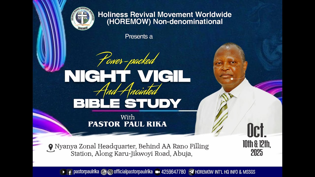 HOREMOW NYANYA ZONE | POWER-PACKED NIGHT VIGIL