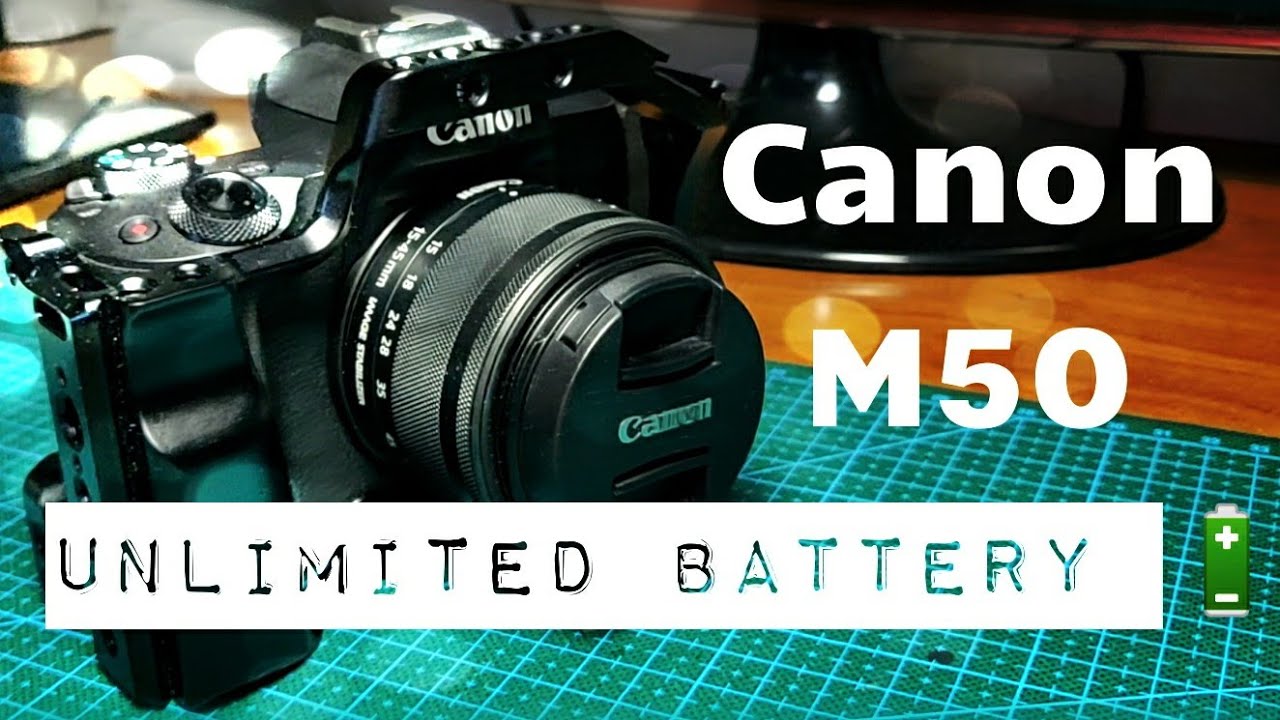 Canon M50 Unlimited Battery Hack!