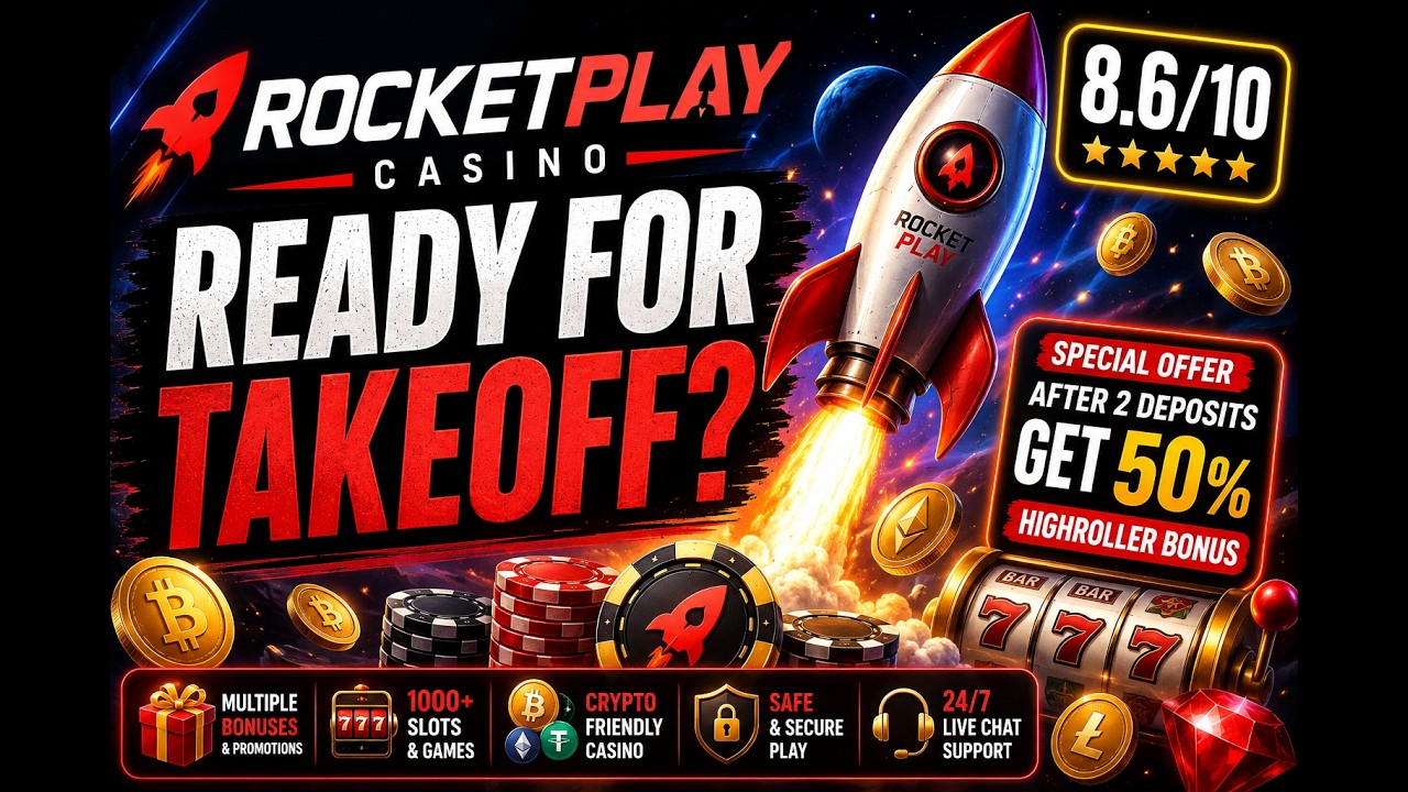 Обзор казино RocketPlay: честное казино или полный провал?