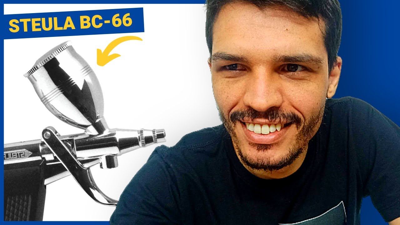 [REVIEW COMPLETO] AERÓGRAFO STEULA BC-66