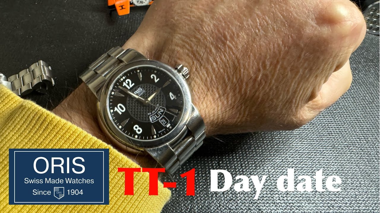 Oris TT1 Day Date — потрясающая смена даты и дня!