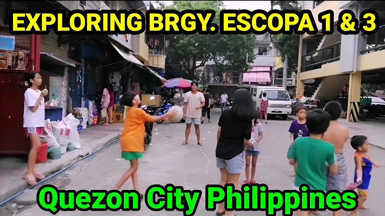 WALK AT BRGY. ESCOPA  PROJECT 4, QUEZON CITY | PHILIPPINES