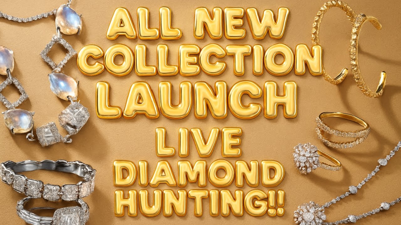 😍 It's FINALLY HERE!! The LUMINA DIAMOND CZ Collection 💍 SEARCHING FOR DIAMOND #2 *LIVE* 💎