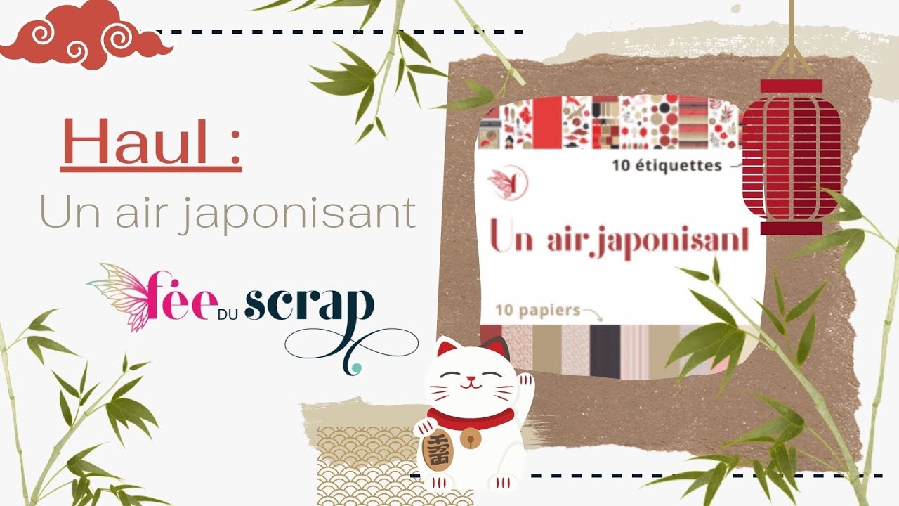 Invitée Créative pour la fée du scrap - Un air japonisant ⛩️