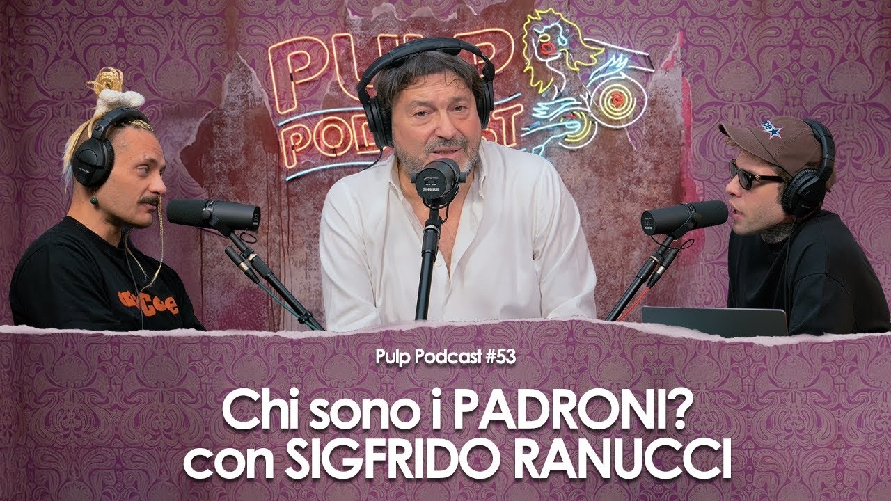 Chi sono i &ldquo;PADRONI&rdquo; ? con Sigfrido Ranucci | Pulp Podcast #53