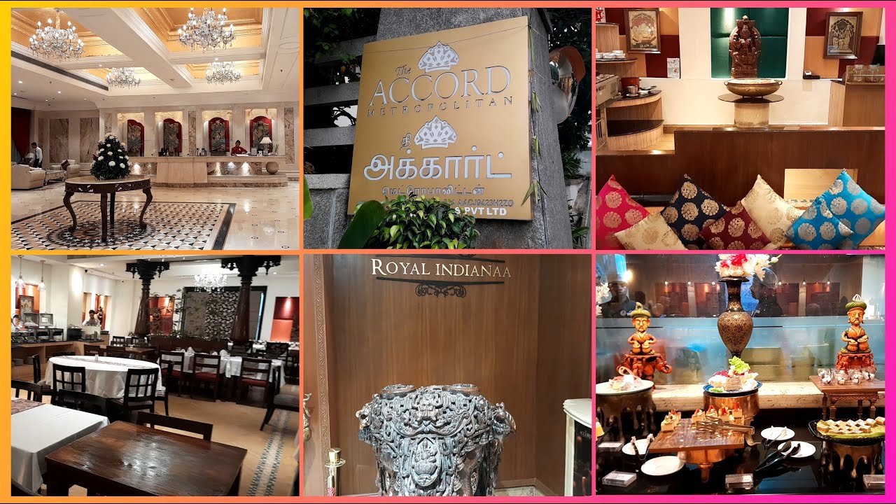 5 Star Hotel serving Pure Veg Buffet | Royal Indianaa | Accord Metropolitan | T.Nagar | Chennai