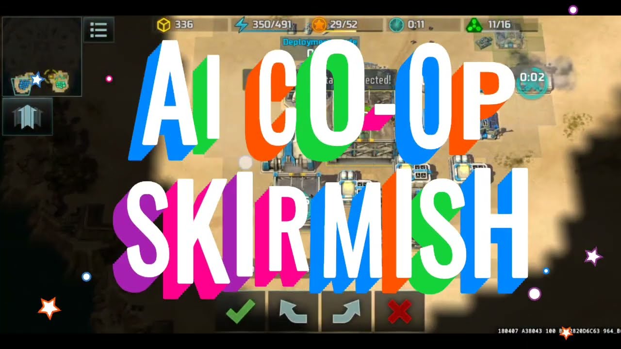 Cryotech plant AI Co-Op Skirmish Art Of War 3 /  Art Of war 3 AI Co-Op Skirmish