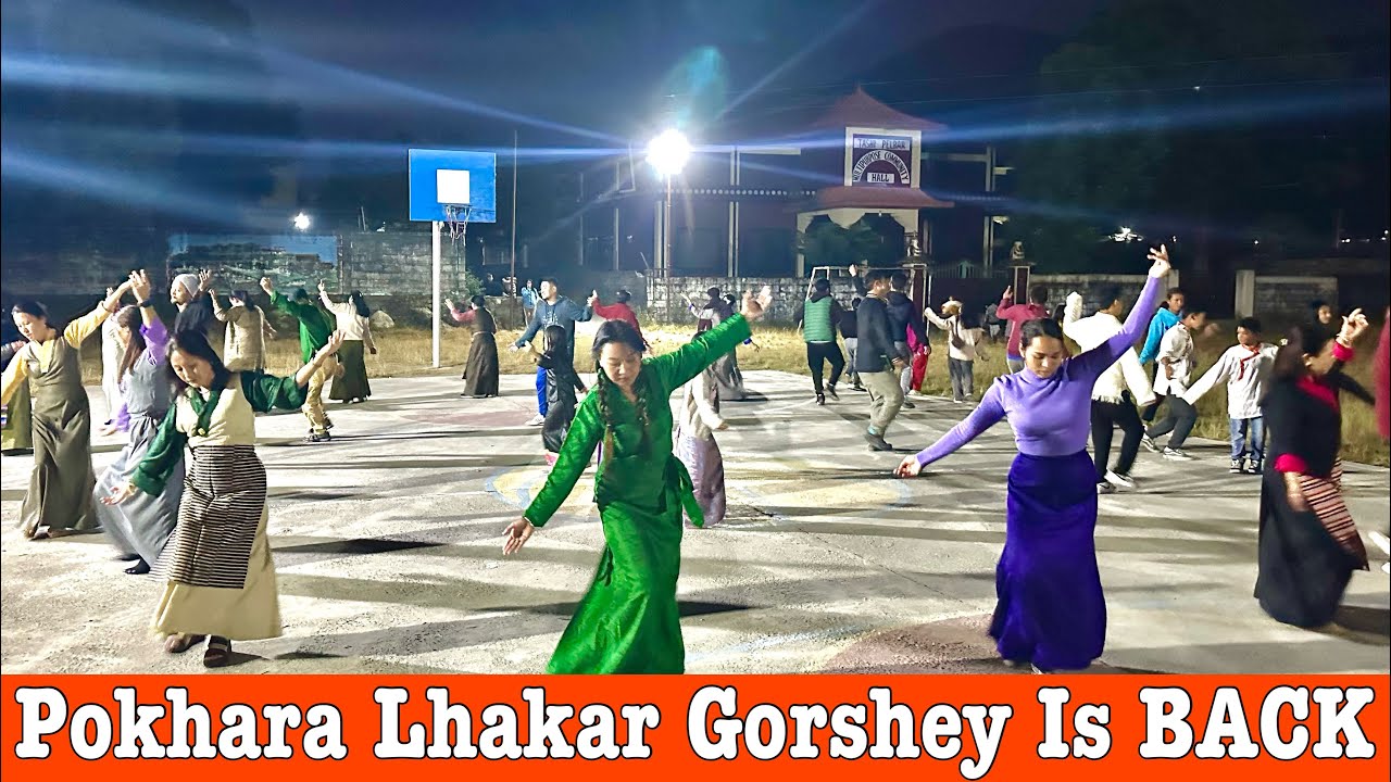 Pokhara LHAKAR Gorshey Is BACK // NEW TIBETAN GORSHEY SONGS // Lhakar Sang // Tibetan Circle Dance