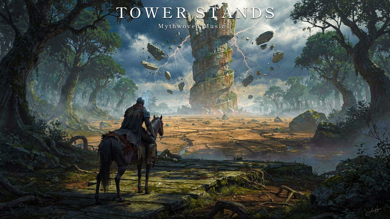 Where the Broken Tower Stands | Medieval Music for Focus & Inner Strength