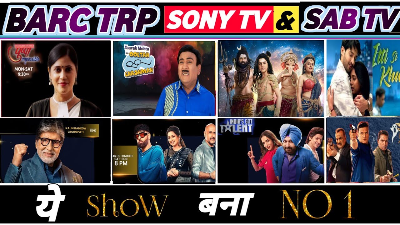 Barc Trp of Sony TV & Sony Sab TV of Week 50 (2025) :Taarak Mehta Ka Ooltah Chashma,Ganesh Kartikeya