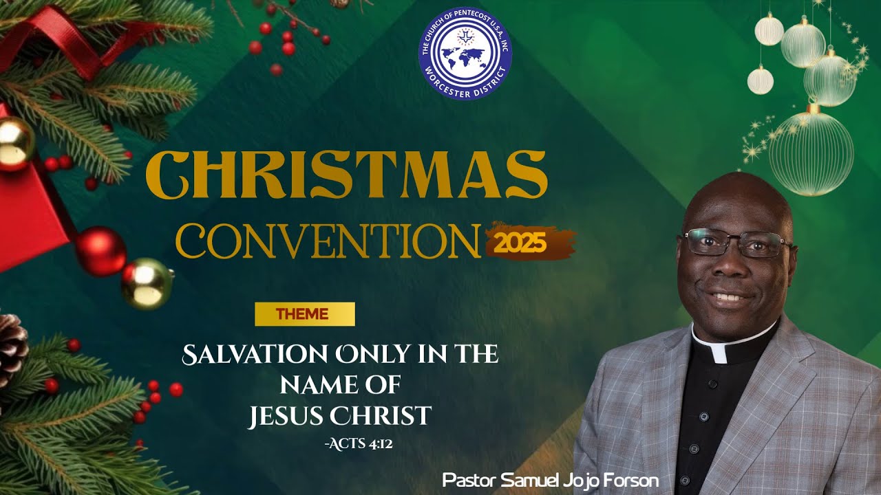 Christmas Convention Sunday Service | December 14th, 2025