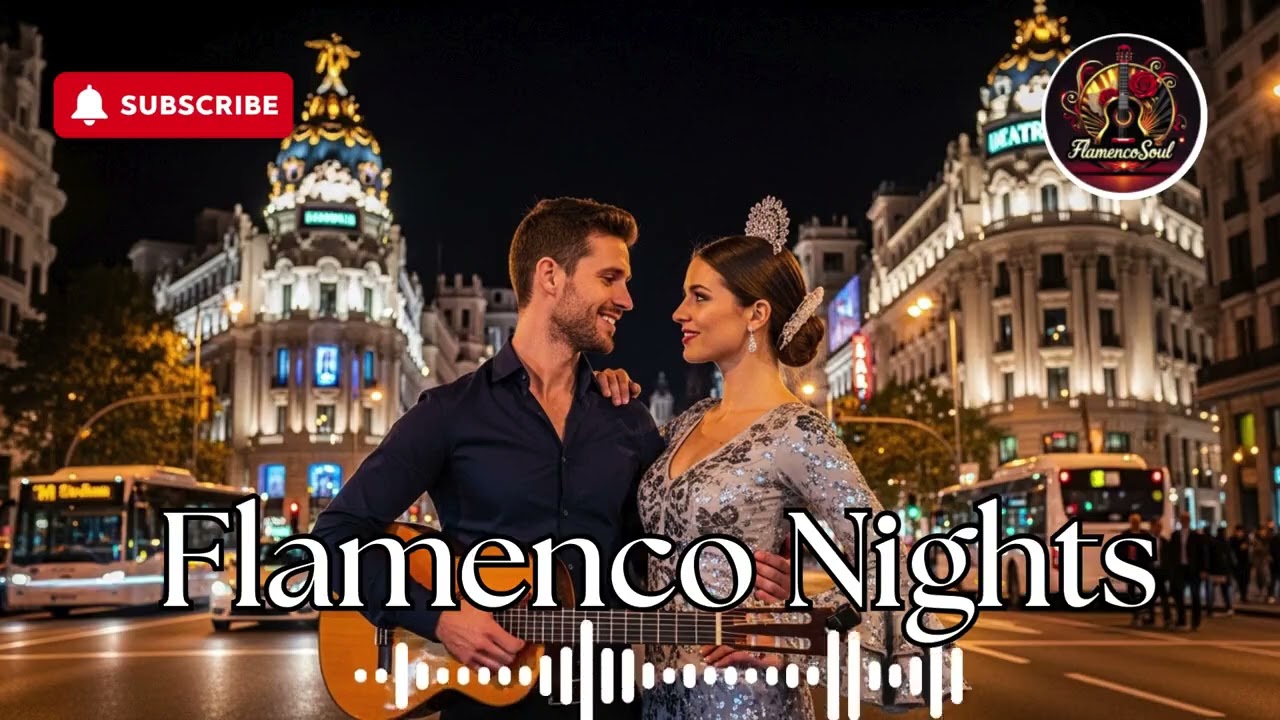 Flamenco Night Serenade 🌙 Romantic Spanish Guitar Under the Stars