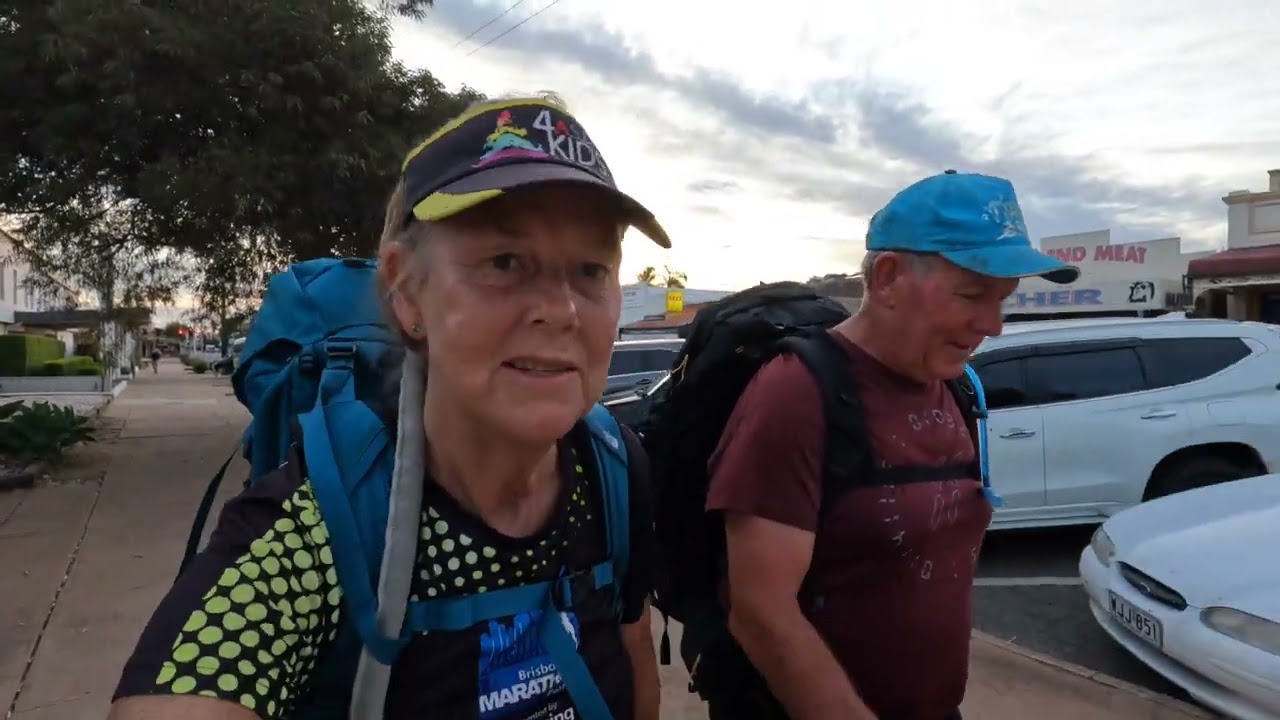 Caravaning at Broken HIll, New South Wales