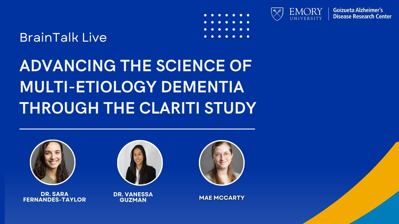 Развитие науки о мультиэтиологической деменции благодаря исследованию CLARiTI | BrainTalk Live