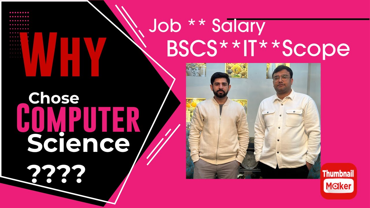 Why chose BSCS || Scope of computer science  || salary and job of IT professional in Pakistan