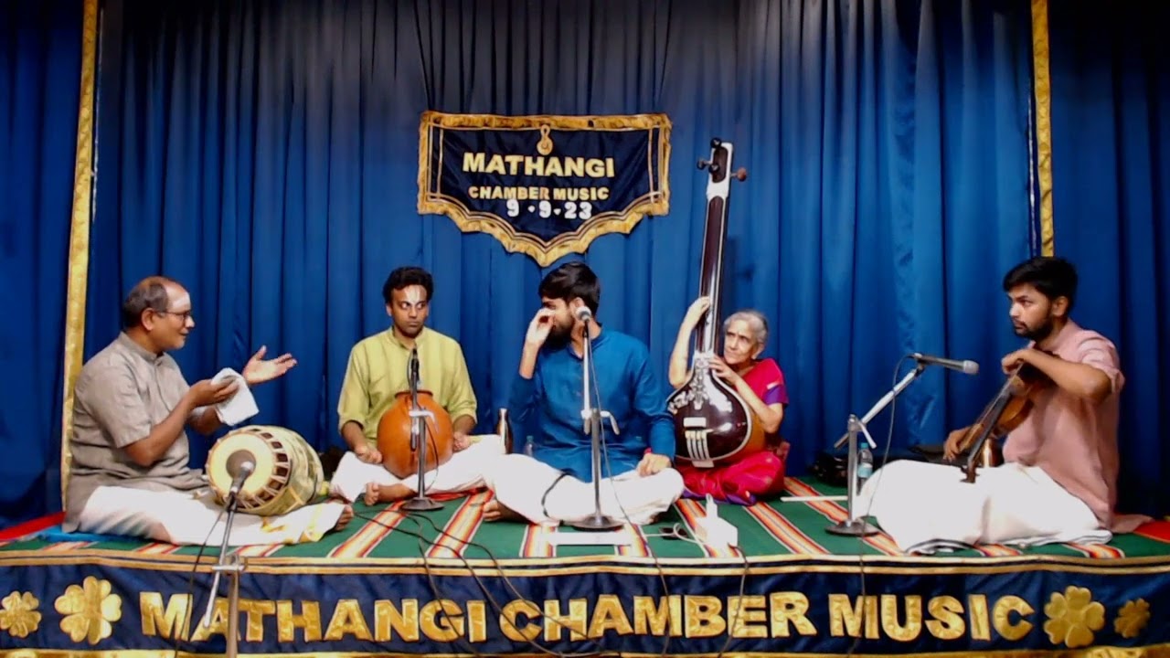September Concert Series - Vocal concert by Vid S Srivathsan