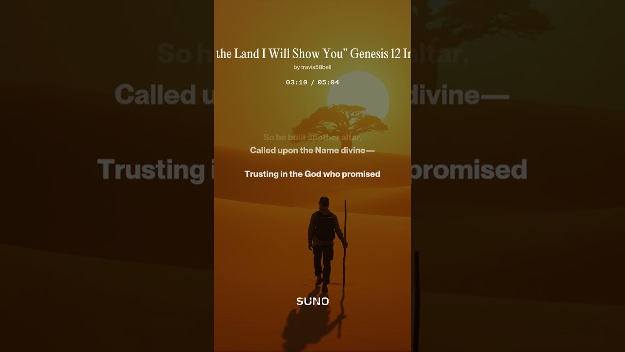 “Go to the Land I Will Show You” Genesis 12 Inspired #rock #cinematic #folk #ambient #alternative
