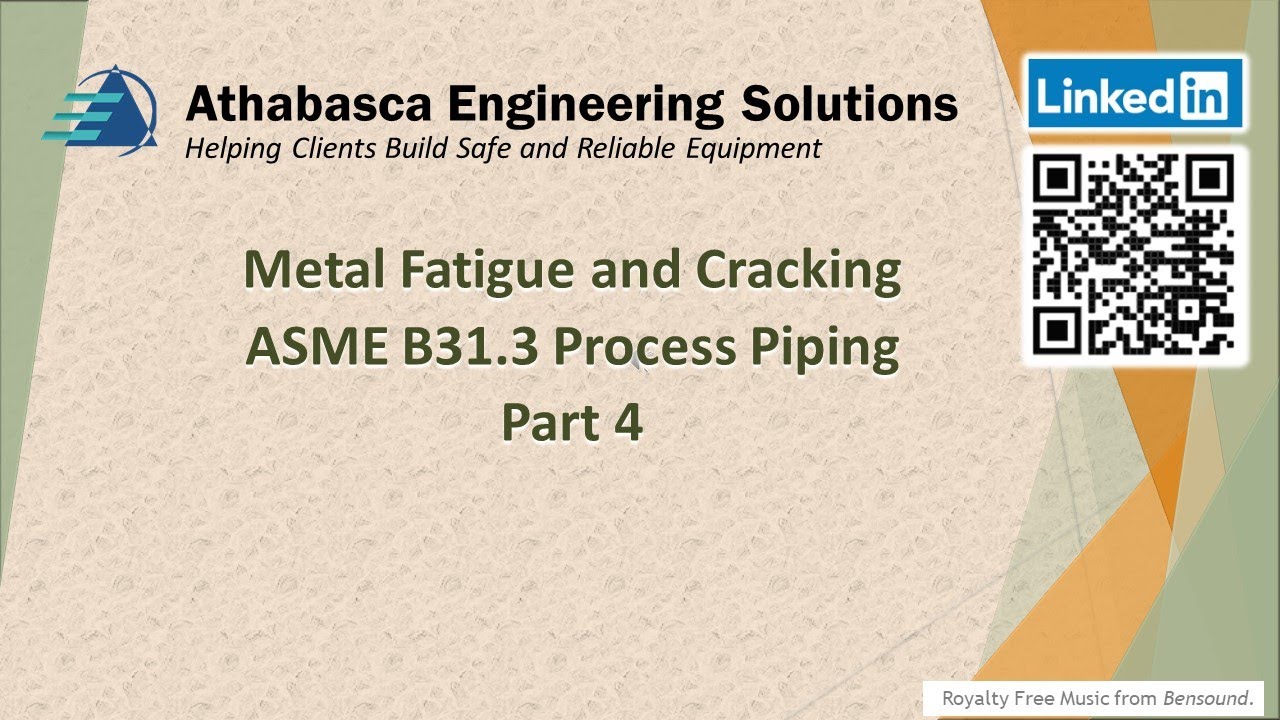 Weld Fatigue ASME B31.3 Part 4