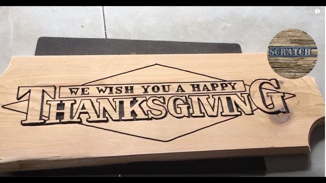 DIY Thanksgiving Sign
