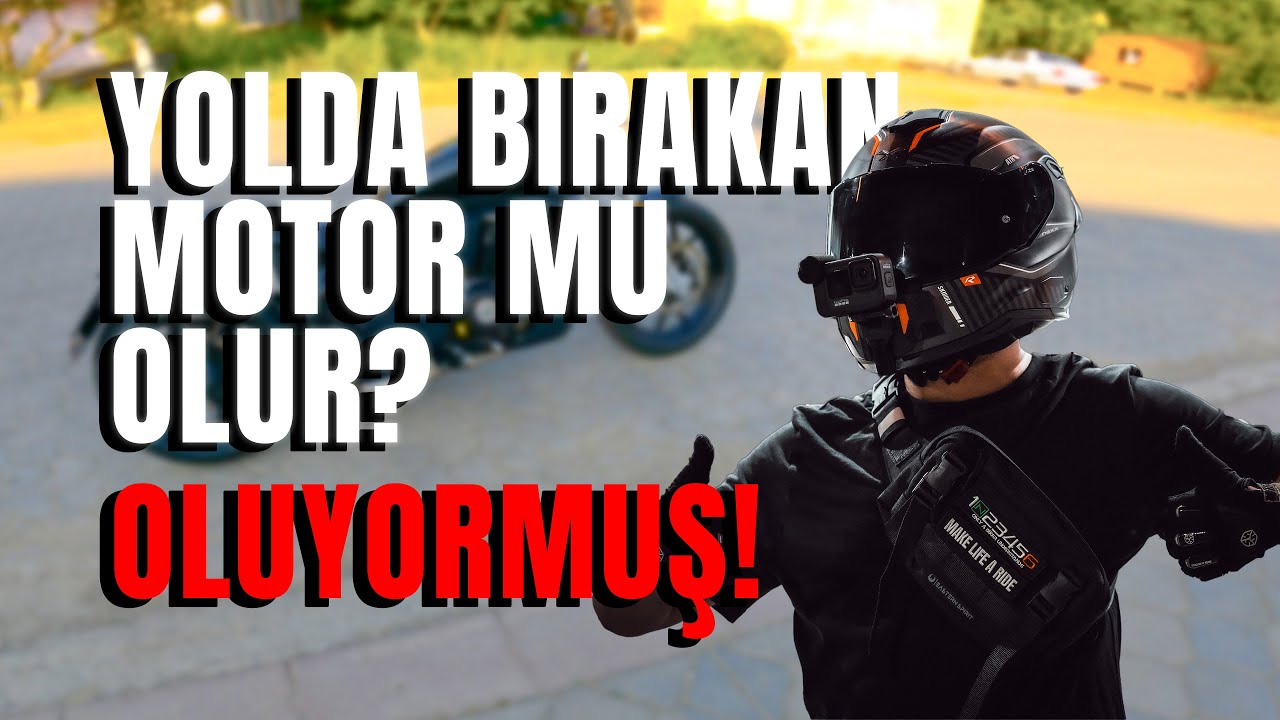 REGAL RAPTOR PİLDER İLE YOLDA KALDIM | Motovlog 27