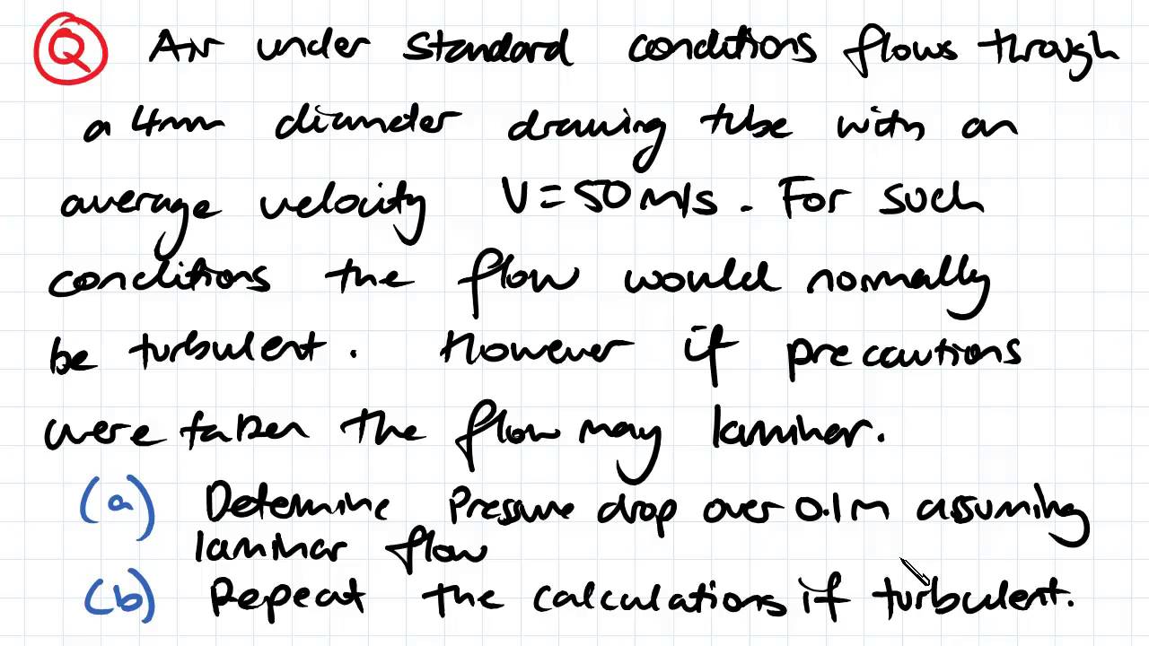 Major Losses Example | Fluid Mechanics