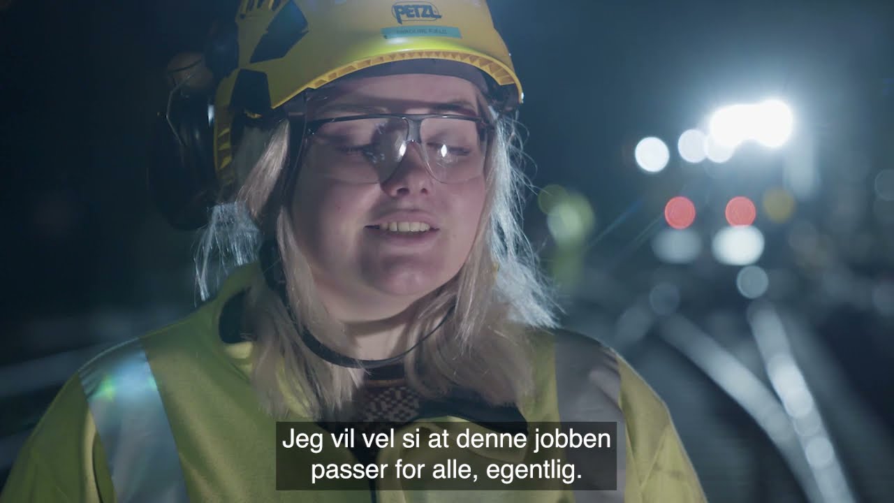 Ung i Bygg og Anlegg (UBA) - Nattarbeid i tunnel for Baneservice AS