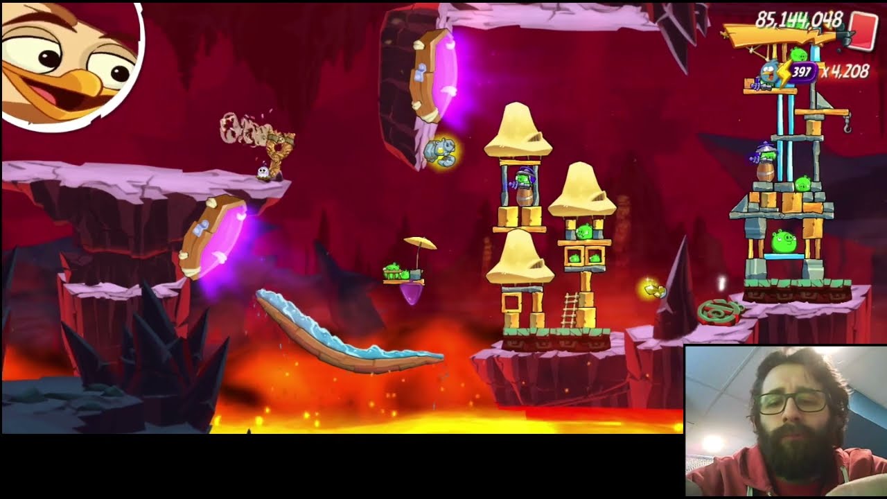 Angry Birds 2 Sonic Hat Adventure! "You're Too Slow" Levels 1-7, Failed On 7.
