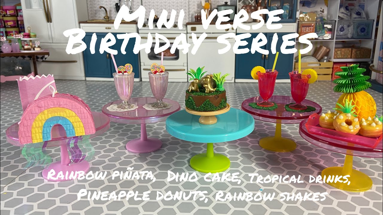 **Process Video: Mini Verse Birthday Series! 🥳🎉