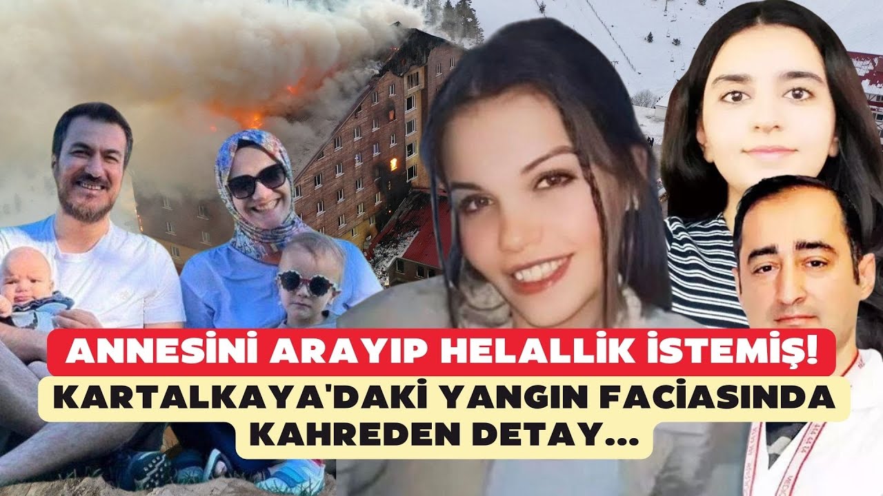 Yangın faciasında en acı an! Son anda annesinden helallik aldı, babasını görüntülü arayıp atladı...
