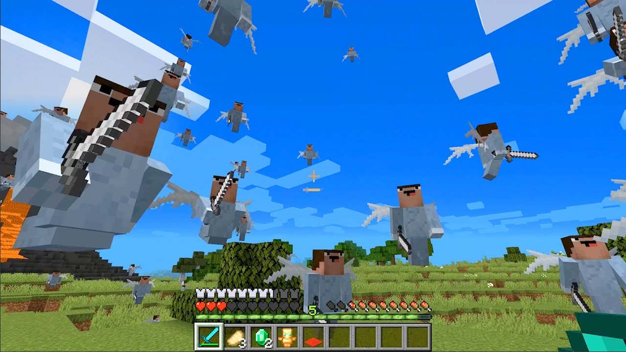 CURSED MINECRAFT BUT IT'S UNLUCKY MADE BY SCOOBY CRAFT PART 4