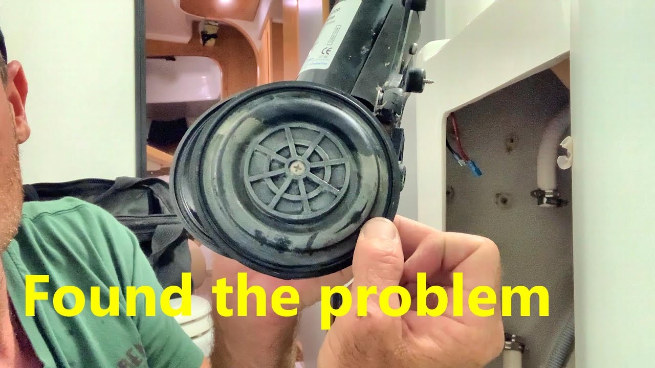 How to replace a Jabsco Shower pump