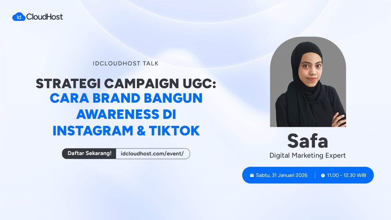 Strategi Campaign UGC: Cara Brand Bangun Awareness di Instagram & Tiktok - #IDCHTalk