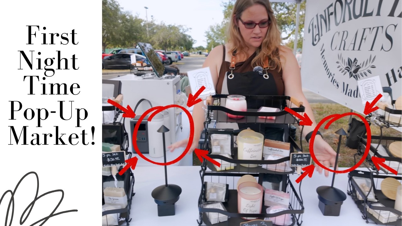 Our First NIGHT-Time Market Pop-Up Adventure (Unforgettable Experience!)