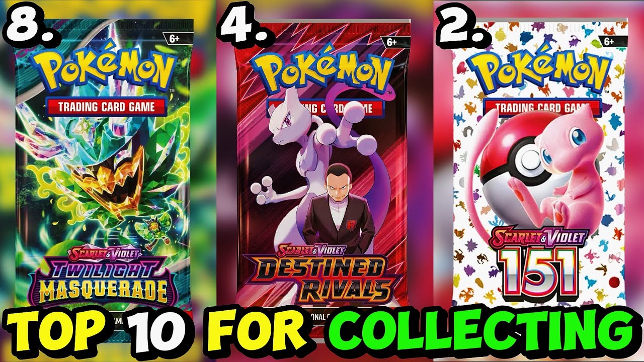 Top 10 Best Pokémon Sets To Collect In 2025