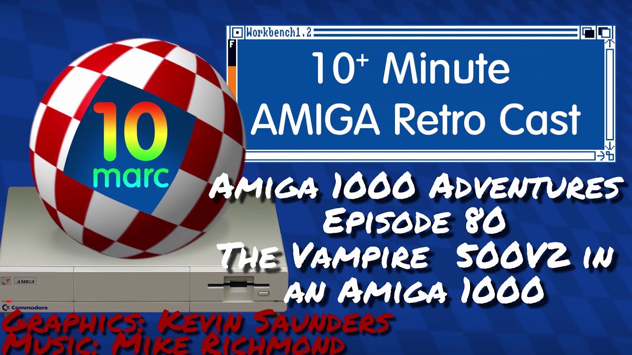 Amiga 1000 Adventures — Apollo Vampire 500 V2 на Amiga 1000