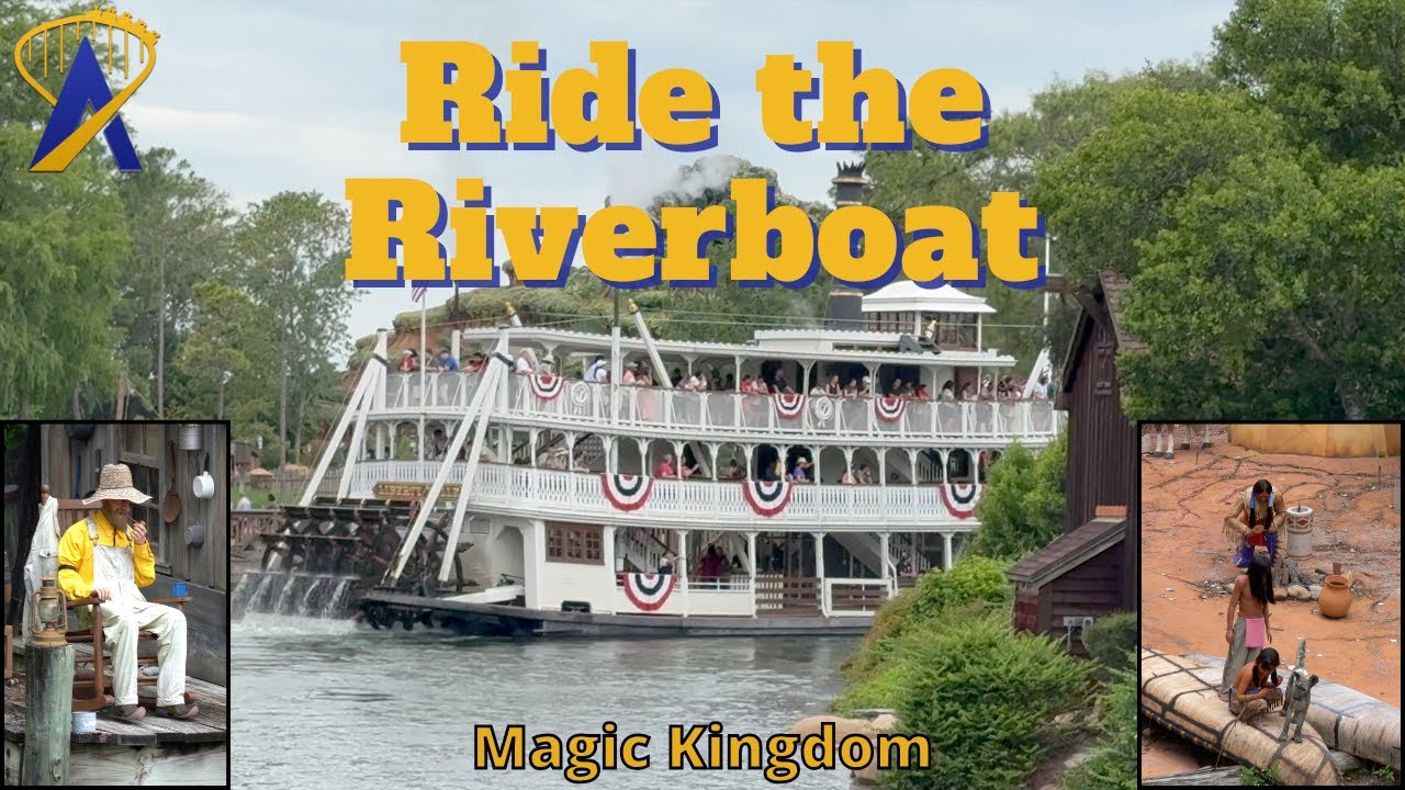 Take a Ride on the Liberty Belle Riverboat at Magic Kingdom
