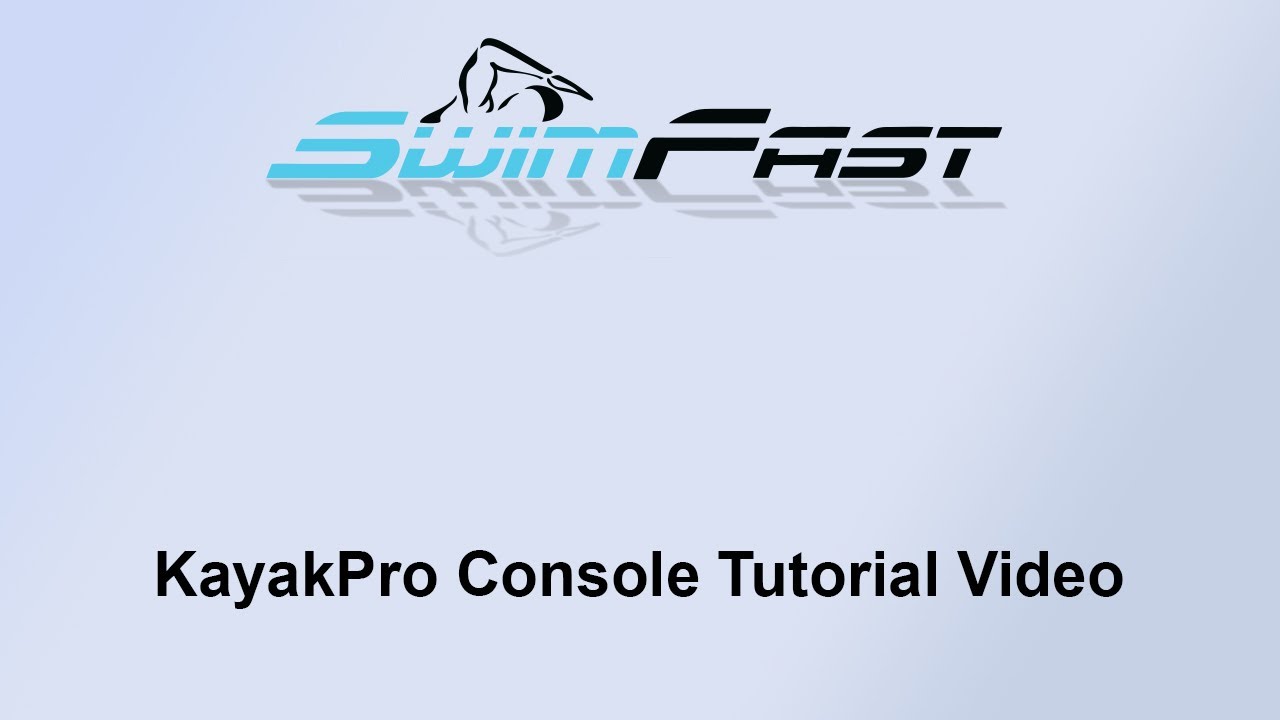 KayakPro Console Tutorial Video