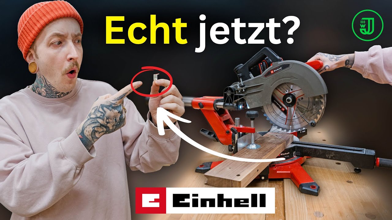 Eigentlich wollte ich nur diese EINHELL KAPPSÄGE testen 👉 dann entdecke ich DAS! ❌ | Jonas Winkler