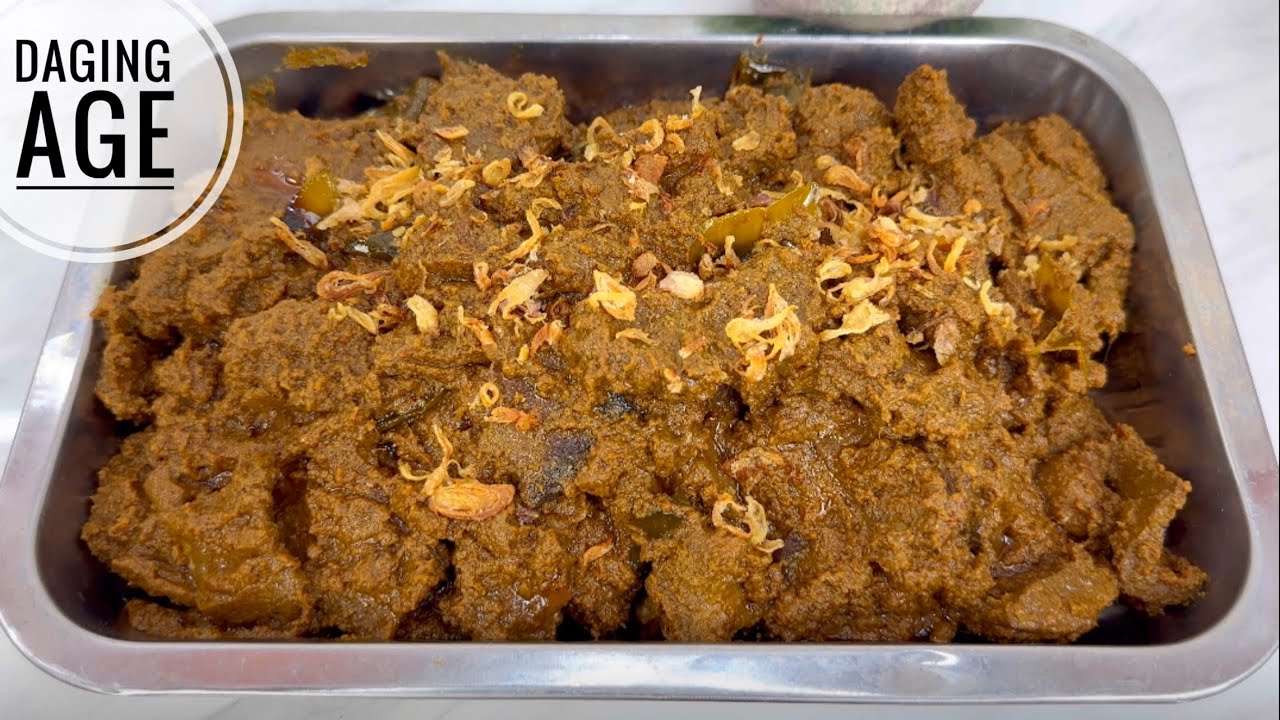 RESEP DAGING AGE KHAS JAWA TIMUR | Lauk nasi kotak / nasi berkat