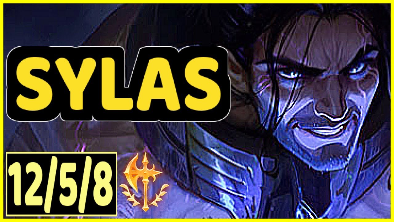 SYLAS VS AKSHAN - 12/5/8 KDA MID GAMEPLAY CHALLENGER I