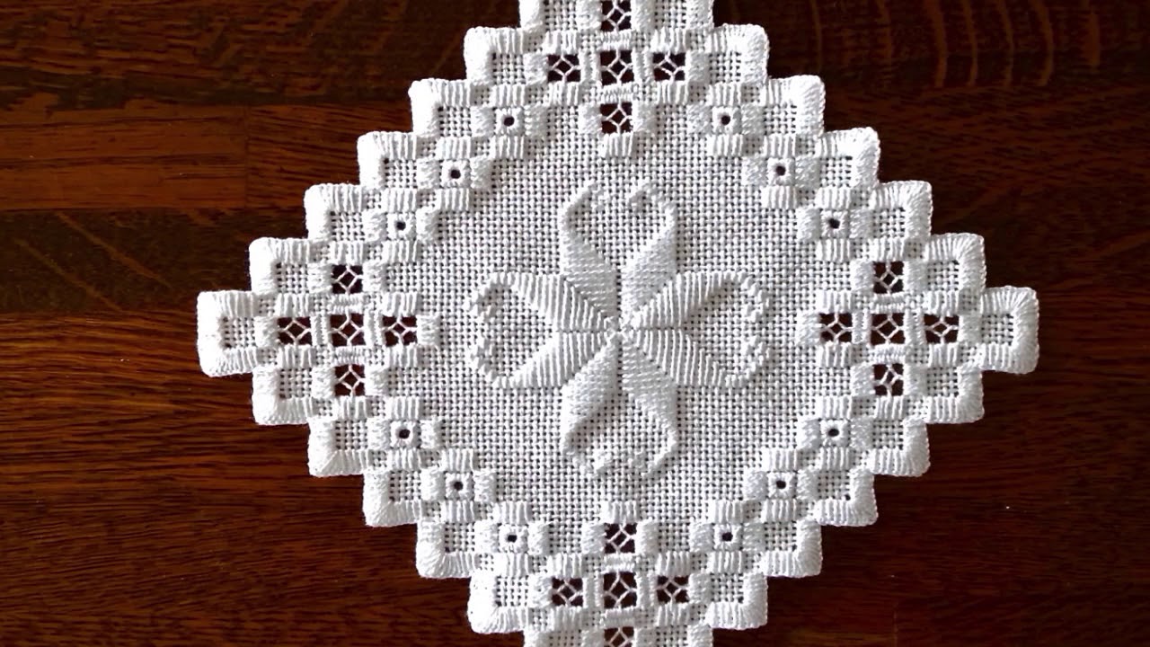 ハーダンガー刺繍の楽しみ　Hardanger Embroidery & Norway　　2018.1