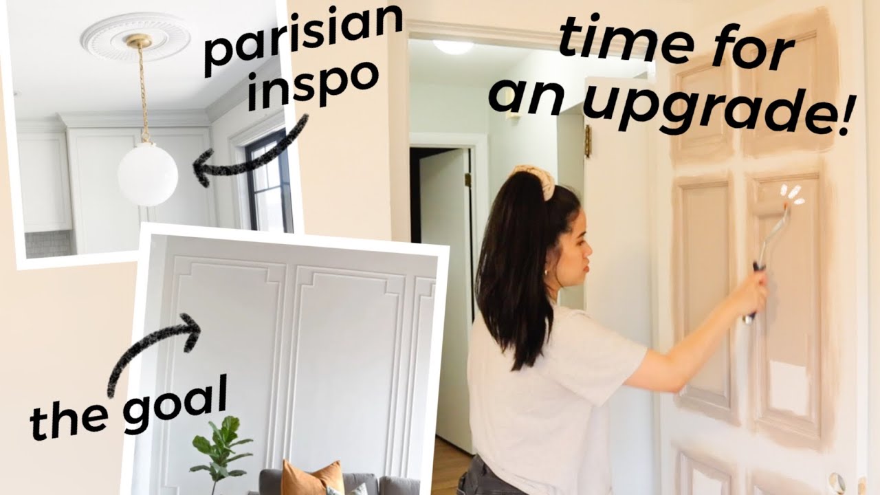 AESTHETIC HALLWAY MAKEOVER ON A BUDGET | Fixing BROKEN Areas of My Home w/ *EASY* DIY Upgrades!