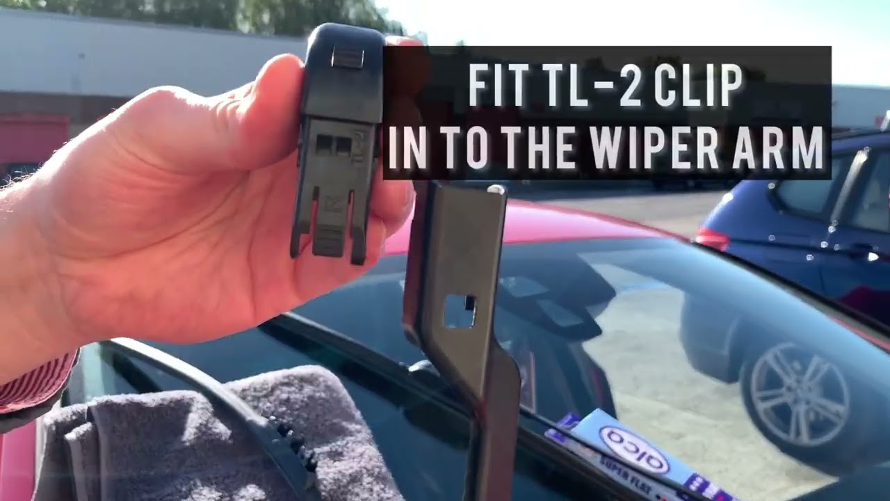 How to Fit HEYNER Hybrid Wiper Blades on Top Lock Wiper Arm